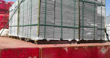 三亚 芝麻白火烧规格板地铺石300*600/600*600