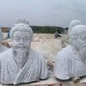 三亚 白麻花岗岩石材人物立体雕刻