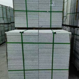 三亚 芝麻白火烧，园林广场市政工程地铺石，1.8~5.0厚均有现货