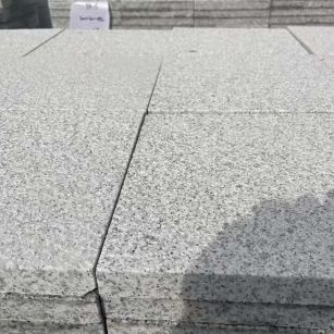 三亚 白麻花岗岩石材推荐 荔枝面地铺石