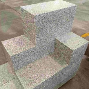 三亚 白麻花岗岩荔枝面地铺石