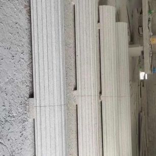 三亚 花岗岩厂家带你看白麻花岗岩门楼大柱柱皮