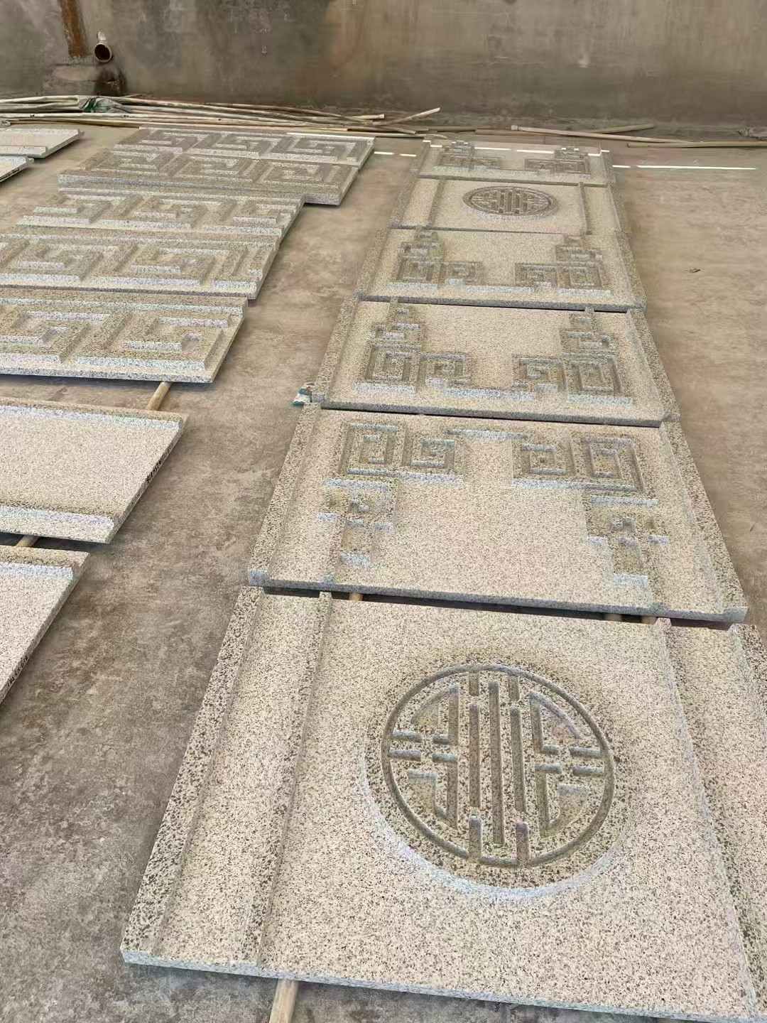 三亚 白麻花岗岩外墙立面雕刻板