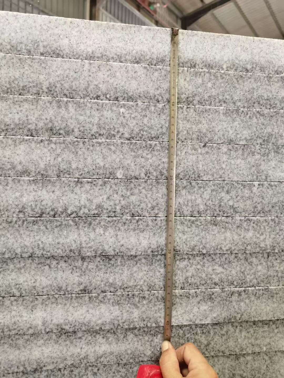 三亚 芝麻白火烧成品厚薄均匀，B料价格接近A料质量