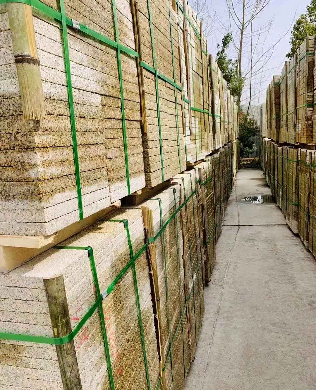 三亚 黄金麻花岗岩荔枝面地铺石