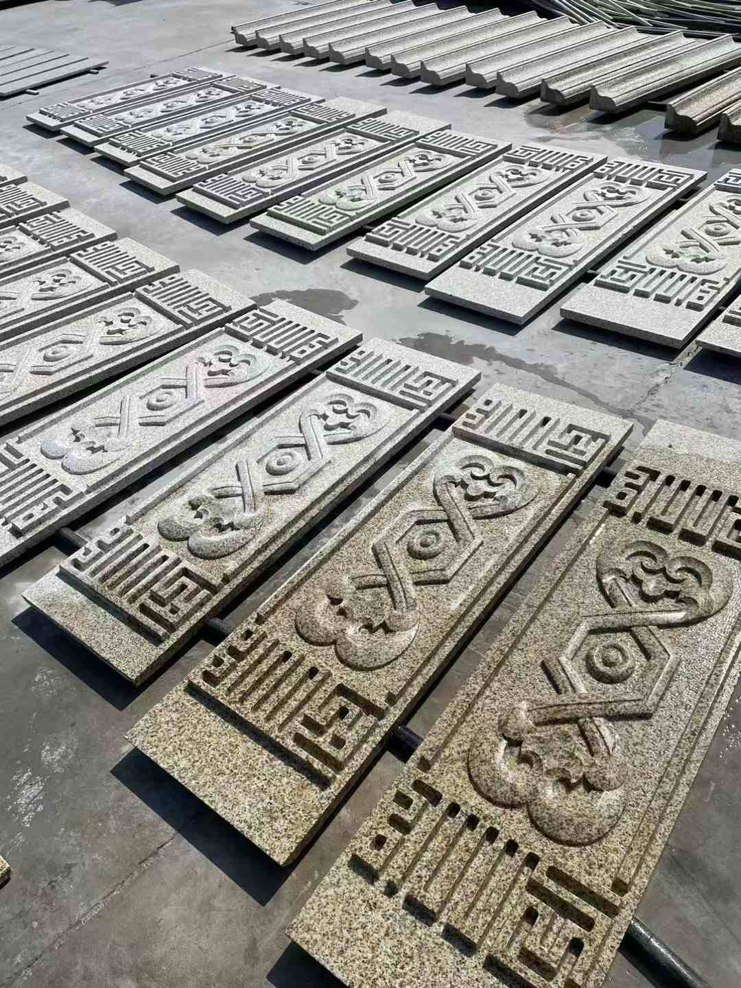 三亚 黄金麻花岗岩外墙雕刻板