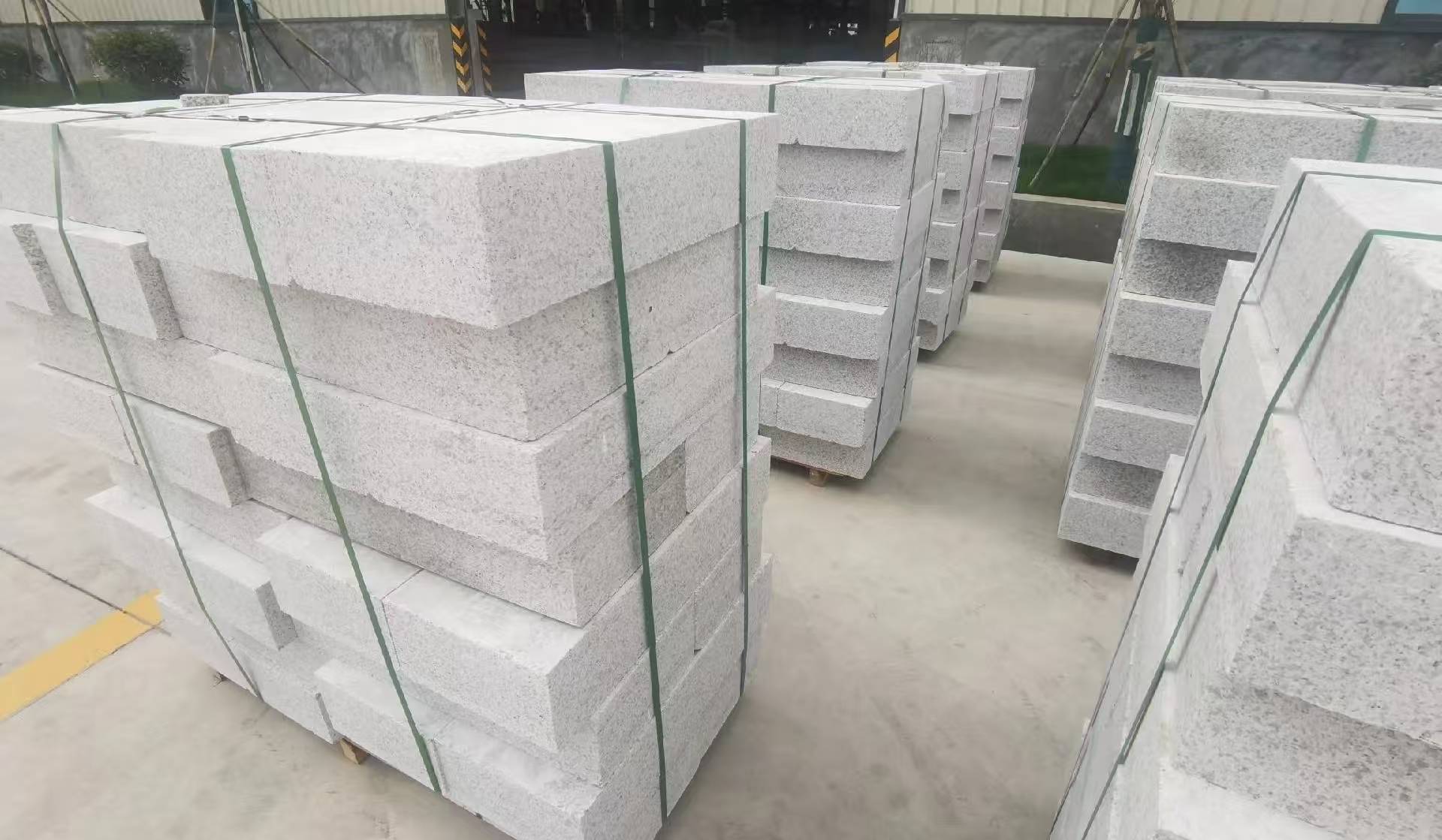 三亚 白麻花岗岩路沿石，立缘石，平缘石，路牙石，道牙石，马路牙子等