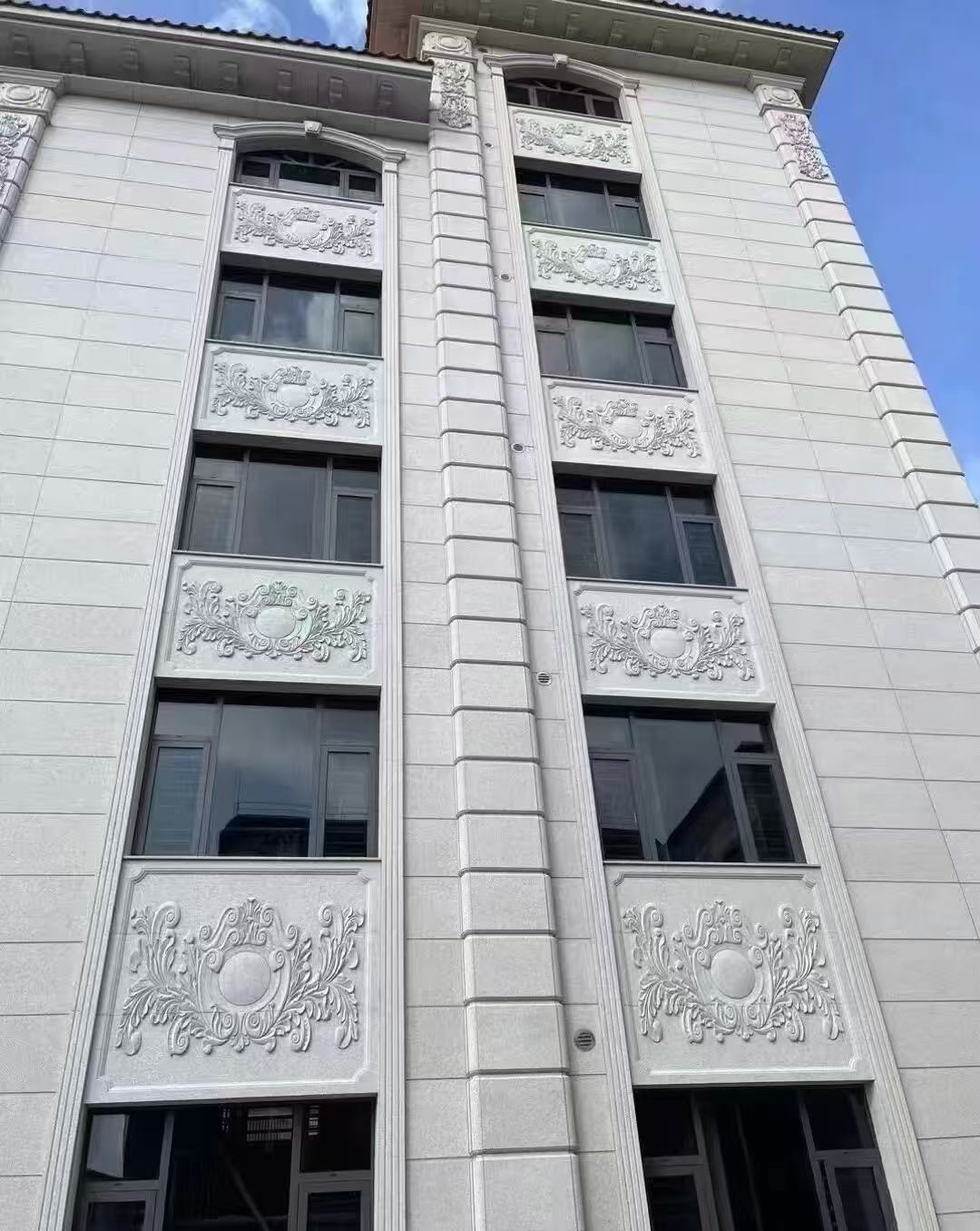 三亚 白麻荔枝面花岗岩别墅外墙干挂