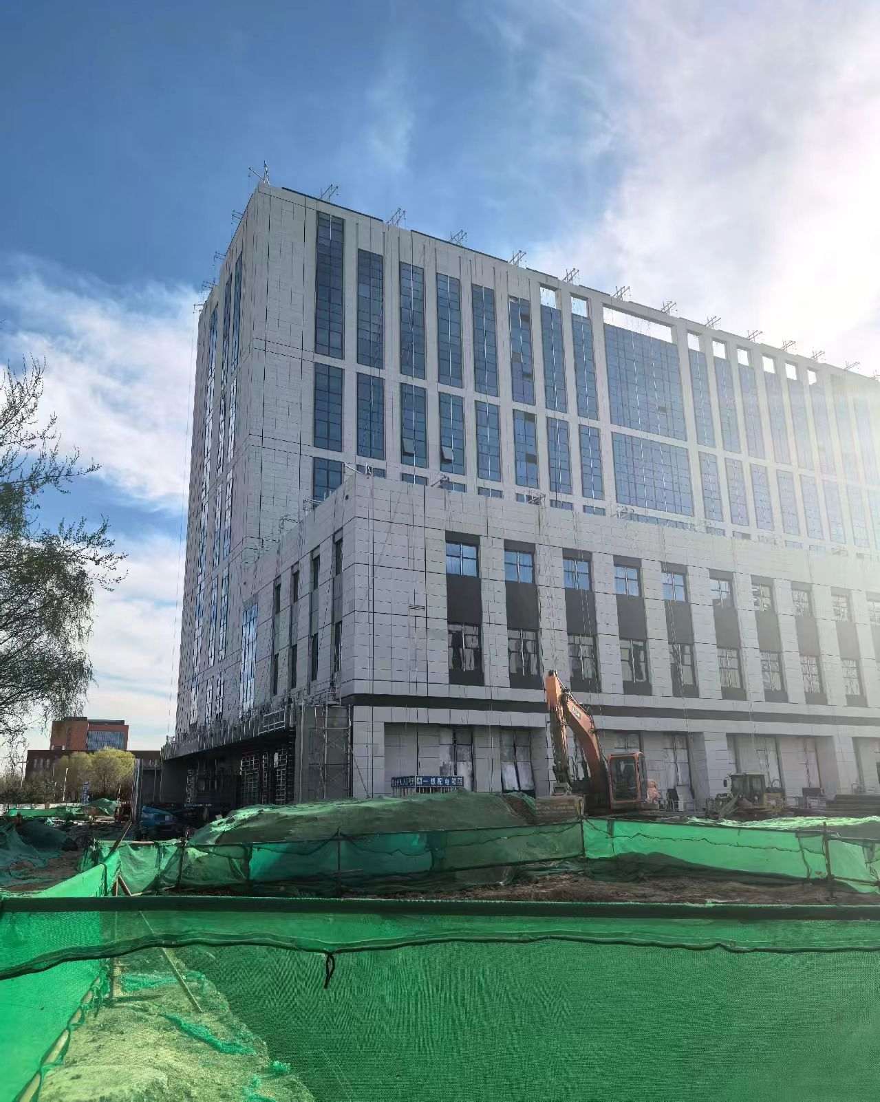 三亚 白麻花岗岩石材外墙干挂